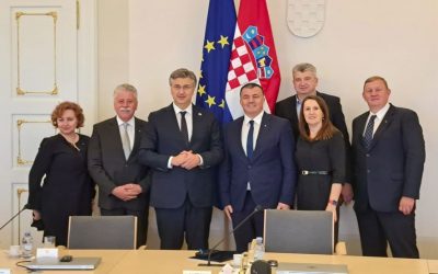 Nova uprava Hrvatske obrtničke komore primljena u Banske dvore